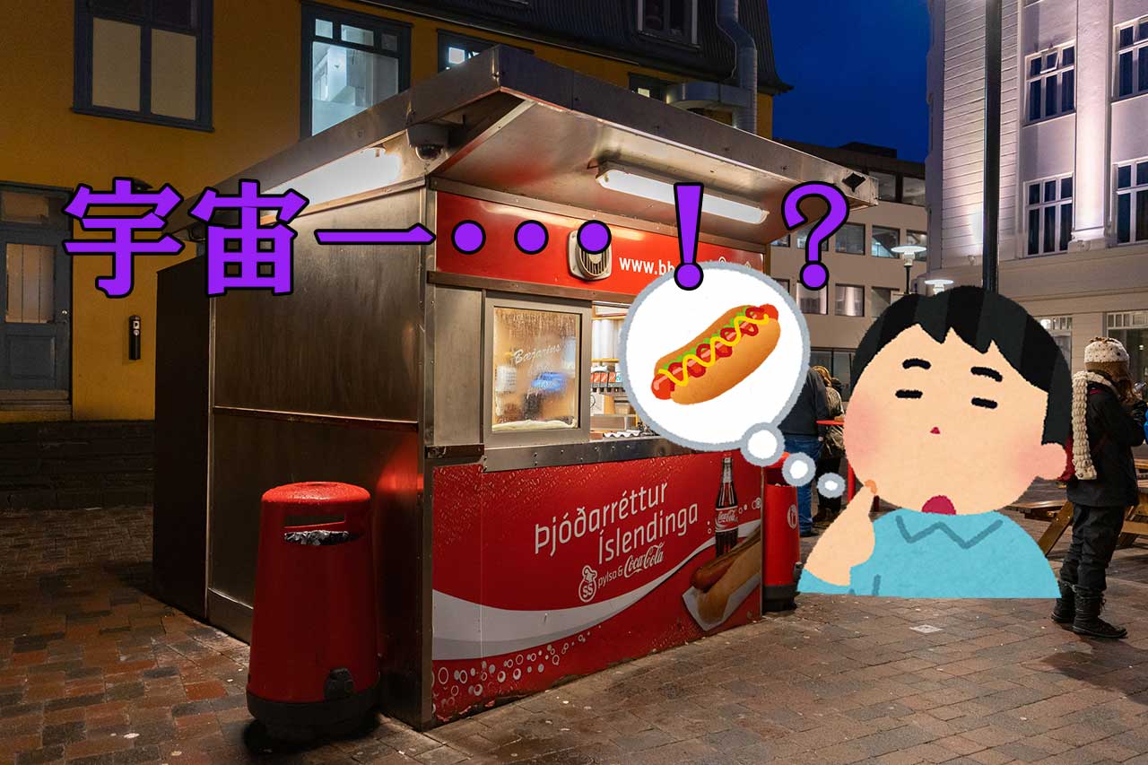 アイスランドのホットドッグは宇宙一美味しいらしい