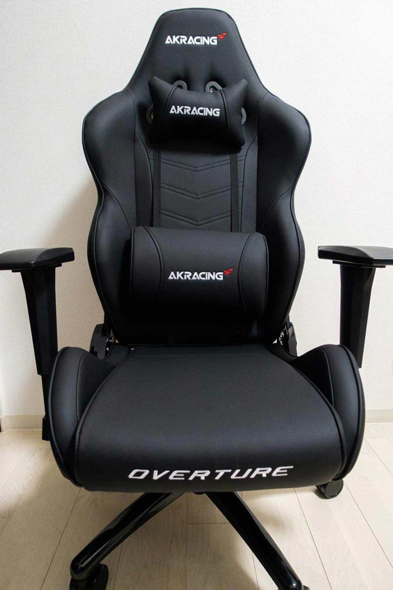 【AKRacingレビュー】初めてゲーミングチェアを買いました【OVERTURE】